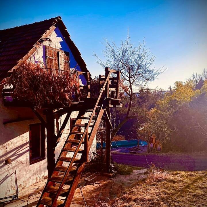 Ferienwohnung Scheunenloft- Hideaway - Ruheoase -Pool Pirching am Traubenberg Exterior foto